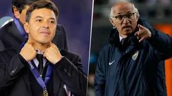 Gallardo y Bianchi, íconos de River y Boca.