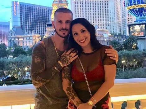 Para olvidar los goles que se está comiendo, el Pipa Benedetto disfruta de unas vacaciones en Disney