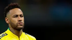 Foto de Neymar, jugador de la Selección de Brasil.