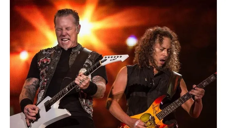 LOCURA: Metallica tocó el himno de USA antes de las Finales de la NBA
