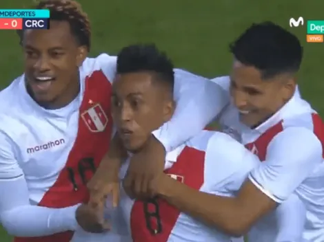 ¡Gol peruano! Cueva abrió el marcador en el Monumental
