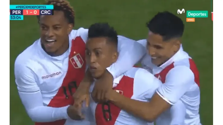 ¡Gol peruano! Cueva abrió el marcador en el Monumental