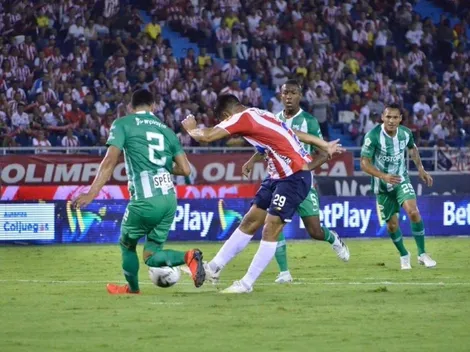 Otro papelón de Nacional: ¡pierde 1-3 con Junior en 45 minutos!