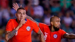 Dupla de cracks: Nico Castillo junto a Vidal