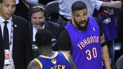 Los Warriors humillaron a Drake antes del inicio del 3ero de las Finales
