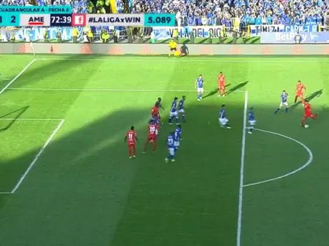 América le daña la fiesta a Millos en Bogotá: ¡ya gana 1-2!