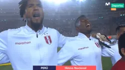 ¡Que hermoso! La sensación de volver a cantar el himno nacional reflejada en los jugadores de la Bicolor