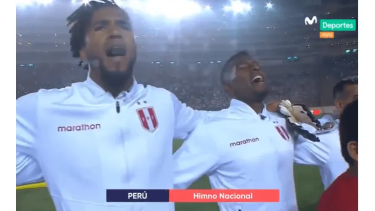 ¡Que hermoso! La sensación de volver a cantar el himno nacional reflejada en los jugadores de la Bicolor