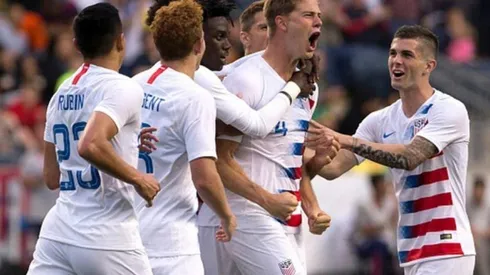 Estados Unidos vs Jamaica por un partido amistoso.