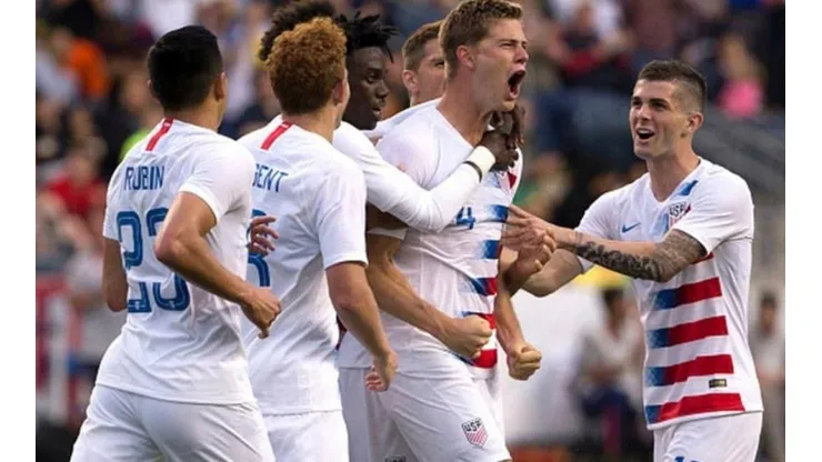 Estados Unidos vs Jamaica por un partido amistoso.