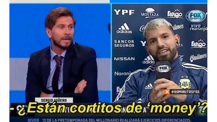 El reclamo de Agüero a 90 Minutos.