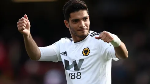 Foto de Raúl Jiménez, jugador de Wolverhampton.