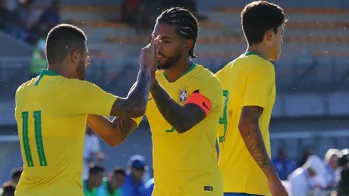 Francia vs. Brasil por el Sub 22.