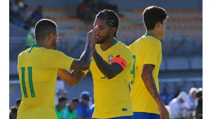 Francia vs. Brasil por el Sub 22.