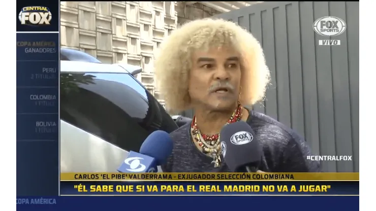 Valderrama habló sobre el futuro de James Rodríguez: "La decisión ya la tomó él"