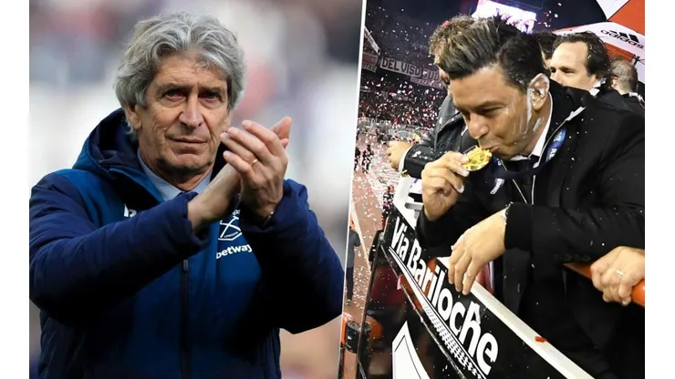 Lo quiere en Europa: Manuel Pellegrini dijo qué es lo que hace diferente a Gallardo