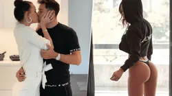 Foto de Mauro Zárate y su mujer.