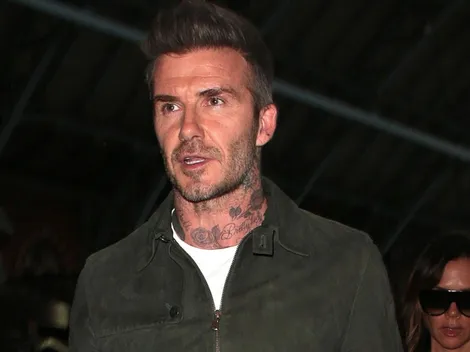 Las primeras fotos de la visita de David Beckham a Bogotá