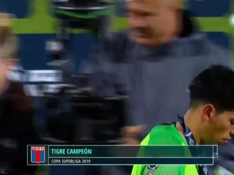 Lo que pocos vieron: la reacción de Andrada al recibir la medalla del segundo puesto