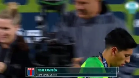 Lo que pocos vieron: la reacción de Andrada al recibir la medalla del segundo puesto