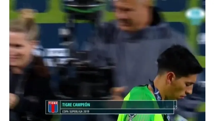 Lo que pocos vieron: la reacción de Andrada al recibir la medalla del segundo puesto