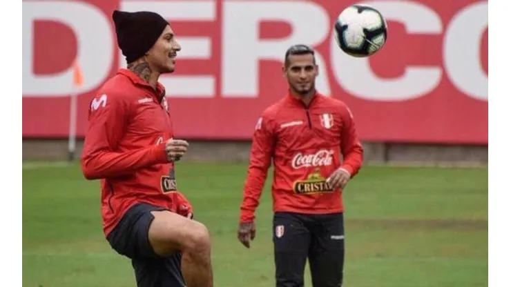 El gesto que tuvo Paolo Guerrero durante la práctica con la Bicolor