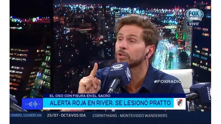 Lanzini es confeso hincha de River Plate.