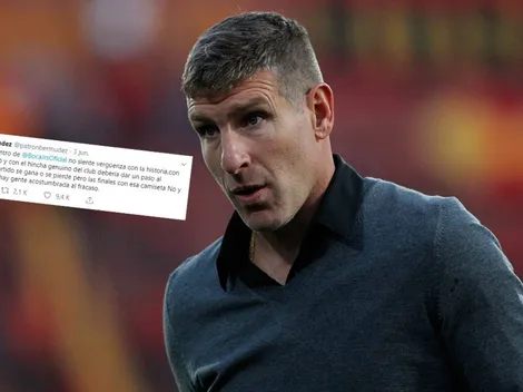 Ahora Palermo salió a responderle al Patrón Bermúdez por su tuit contra Boca