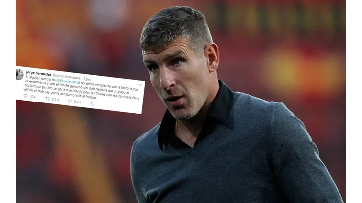 Ahora Palermo salió a responderle al Patrón Bermúdez por su tuit contra Boca