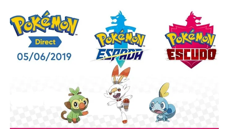 Pokémon Direct: Fecha, hora y como ver el evento de Nintendo con novedades de Espada y Escudo