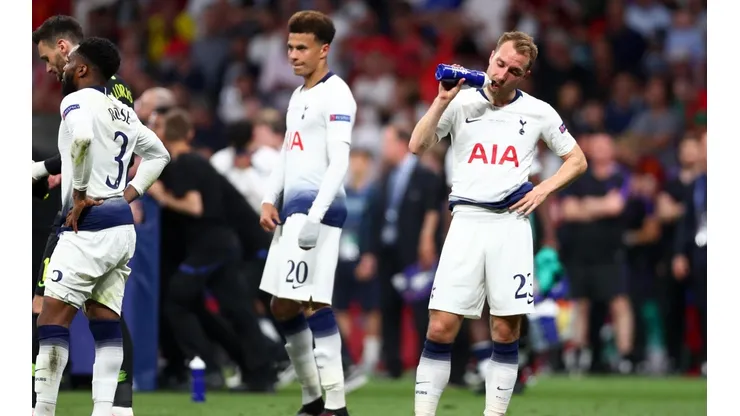 Foto de Eriksen, jugador de Tottenham.