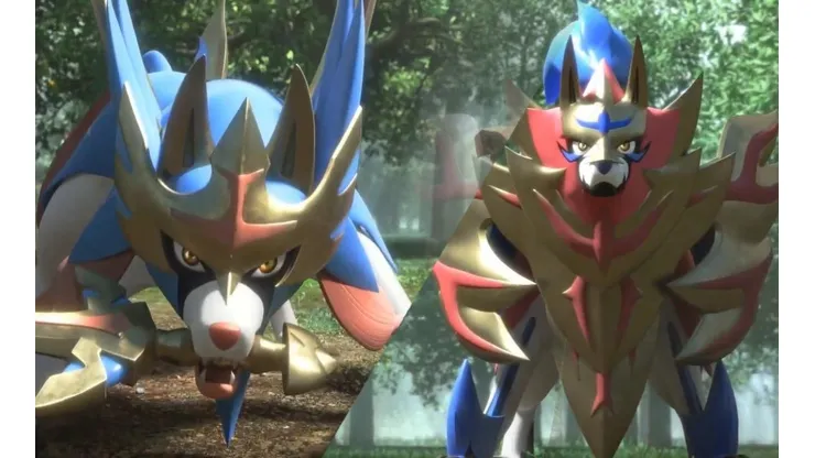 Zamazenta y Zacian nuevos Pokémon Legendarios de Galar