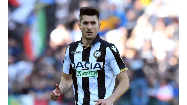 Ignacio Pussetto en el Udinese de Italia.