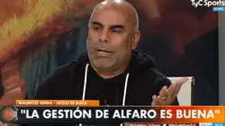 Chicho Serna le dio con un palo a Marcone y le explicó cómo tiene que jugar el 5 de Boca