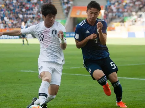 Corea del Sur le ganó a Japón y será el representante asiático en cuartos de final del Mundial Sub 20