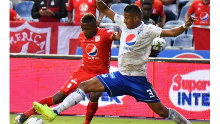 Millonarios vs América de Cali por la Liga Águila.