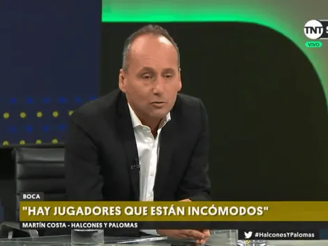 Martín Costa contó que "hay jugadores que están incómodos en Boca" y dio varios nombres