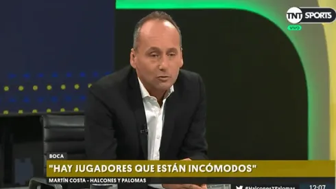 Martín Costa contó que "hay jugadores que están incómodos en Boca" y dio varios nombres