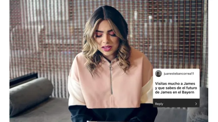 Juana Valentina en su último video en YouTube.