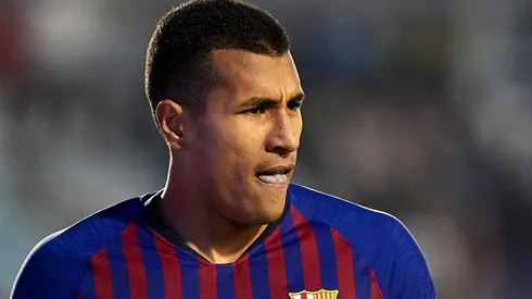 Jeison Murillo con la camiseta de Barcelona.