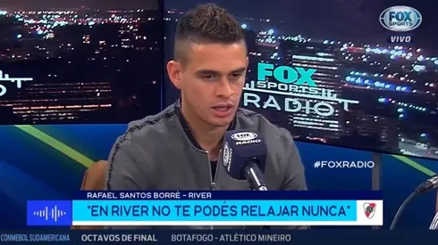 Rafael Santos Borré fue muy claro.