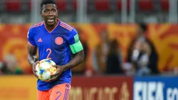 Calos Cuesta, jugador de Atlético Nacional y capitán de la Selección Colombia Sub-20