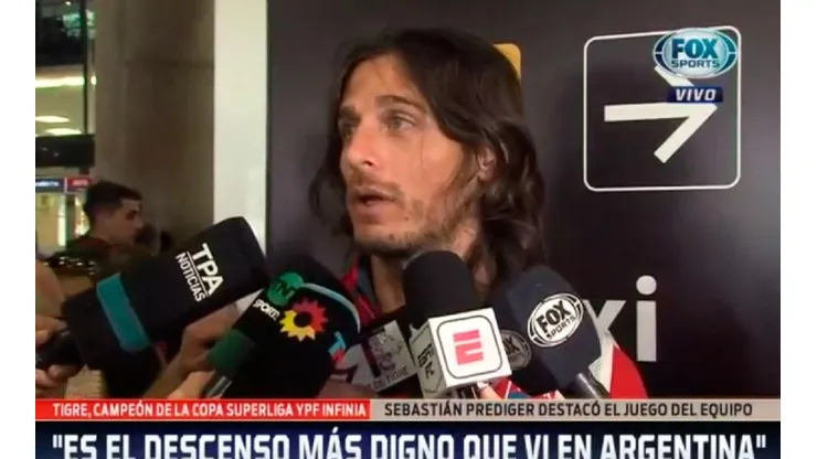 No para: Prediger se acordó de como Boca eliminó a Vélez y Argentinos Juniors