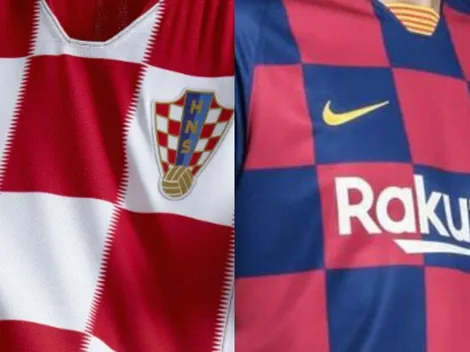 Barcelona presentó su nueva camiseta y la Selección Croacia los trolleó con un tuit