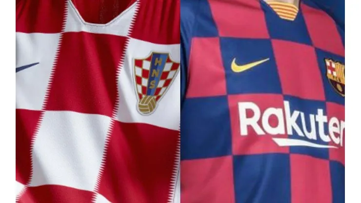 Barcelona presentó su nueva camiseta y la Selección Croacia los trolleó con un tuit