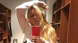 Melisia se vistió de Aladdin con los colores de River y se la pudrió a Boca por perder la final