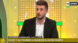 Según TNT Sports, Tevez le dijo a sus compañeros: "Estoy cansado de perder finales"