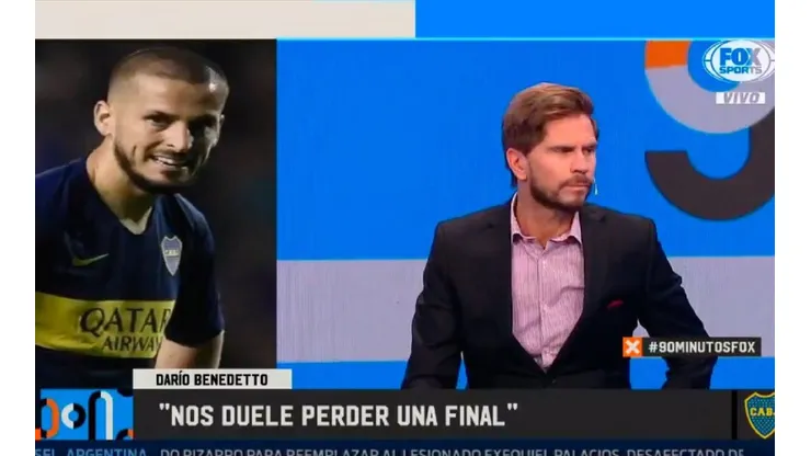 Benedetto en diálogo con Fox Radio.