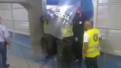 Así salió Jersson González del estadio Pascual Guerrero.