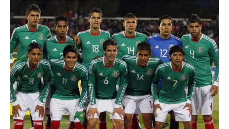 México vs Bahrein por el amistoso del Sub 22.